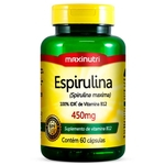Ficha técnica e caractérísticas do produto Espirulina 450Mg 60 Cápsulas Maxinutri