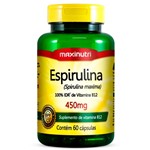 Ficha técnica e caractérísticas do produto Espirulina 450mg 60cps Maxinutri