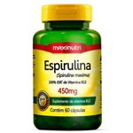 Ficha técnica e caractérísticas do produto Espirulina 60 Caps 450mg - Maxinutri