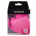 Ficha técnica e caractérísticas do produto Esponja de Limpeza Facial Océane - Heart Sponge Pink 1 Un