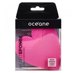 Ficha técnica e caractérísticas do produto Esponja de Limpeza Facial Océane - Heart Sponge Pink