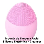 Ficha técnica e caractérísticas do produto Esponja de Limpeza Facial Silicone Eletrônica Foreo Cleanser