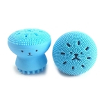 Ficha técnica e caractérísticas do produto Esponja De Silicone Limpeza Facial Esfoliante Formato Polvo - Azul