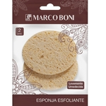 Ficha técnica e caractérísticas do produto Esponja Esfoliante Redonda Facial 2un Celulose Marco Boni