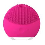 Ficha técnica e caractérísticas do produto Esponja Facial Massageadora Para Limpeza De Pele Eletrica Rosa