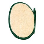 Ficha técnica e caractérísticas do produto Esponja Luva Oval Pequena Orgânica Esponja de Banho