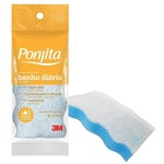 Ficha técnica e caractérísticas do produto Esponja P/ Banho Azul (Leve 24 e Pague 22) - Ponjita