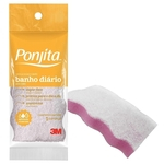 Ficha técnica e caractérísticas do produto Esponja p/ Banho Rosa (Leve 24 e Pague 22) - Ponjita