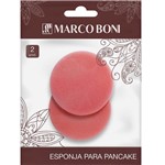 Ficha técnica e caractérísticas do produto Esponja Redonda Para Pancake 2un Maquiagem Marco Boni