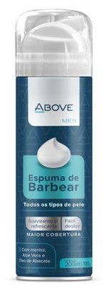 Ficha técnica e caractérísticas do produto Espuma de Barbear Above Men 200 Ml 190 G Baston Barba