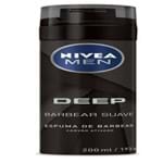 Ficha técnica e caractérísticas do produto Espuma de Barbear Nivea Deep Black 200ml
