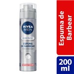 Ficha técnica e caractérísticas do produto Espuma de Barbear Nivea For Men Silver Protector 200ml