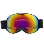 Ficha técnica e caractérísticas do produto Esqui Óculos esférico Duplo Anti-nevoeiro Supplies Goggles Caminhadas neve Espelho Windproof Espelho esqui para crianças