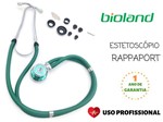 Ficha técnica e caractérísticas do produto Estetoscópio Rappaport Verde ER200 - Bioland