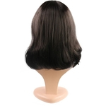 Ficha técnica e caractérísticas do produto Estilo coreano 2019 médio cor natural preto elegante longo Rinka corte de cabelo perucas para mulheres meninas uso diário