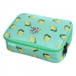 Estojo Box Necessaire Capricho Lemon Verde Soft Luxo 11844 - Dmw