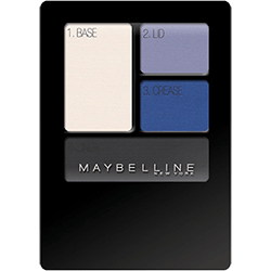 Ficha técnica e caractérísticas do produto Estojo de Sombras Quad Expert Wear 4 Cores Electric Blue - Maybelline