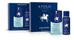 Ficha técnica e caractérísticas do produto Estojo Perfume Apolo Blue Euroessence Edt 100Ml