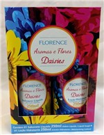 Ficha técnica e caractérísticas do produto Estojo Sabonete Líquido com Loção Hidratante Daisies - Princess Florence