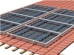 Ficha técnica e caractérísticas do produto Estrutura Solar para 4 Placas - Telhado Colonial - Romagnole