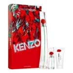 Ficha técnica e caractérísticas do produto Estuche Kenzo By Flower Edp 100ml + BodyMilk 50ml + 15 Ml