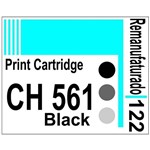 Ficha técnica e caractérísticas do produto Etiqueta para Cartucho Hp122 Black (Ch561) - 10 Unidades
