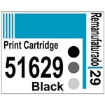 Ficha técnica e caractérísticas do produto Etiqueta para Cartucho Hp29 Black (51629) - 10 Unidades