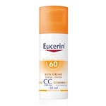 Ficha técnica e caractérísticas do produto Eucerin Protetor Solar Facial Fps60 Sun Creme Cc Cream Claro 50ml