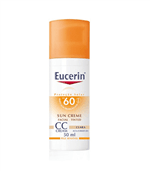 Ficha técnica e caractérísticas do produto Eucerin Sun Creme CC Cream Tinted FPS 60 50g - 1 Clara
