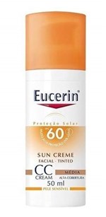 Ficha técnica e caractérísticas do produto Eucerin Sun Tinted Toque Seco Cc Cream Média Fps 60 50ml