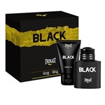 Ficha técnica e caractérísticas do produto Everlast Kit Perfume Masculino Black EDC 100ml + Gel de Banho 90ml