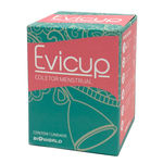 Ficha técnica e caractérísticas do produto Evicup Coletor Menstrual Tam P Silicone Ecológico - Bioworld