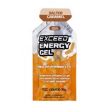 Ficha técnica e caractérísticas do produto Exceed Energy Salted Gel Caixa com 10 Uni- Caramel