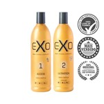Ficha técnica e caractérísticas do produto EXO Hair Exoplastia Capilar Kit de Alisamento 2x500ml