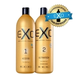 Ficha técnica e caractérísticas do produto EXO Hair Exoplastia Capilar (Shampoo Access + Ultratech Keratin 2x1Litro) +