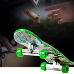 Ficha técnica e caractérísticas do produto Exquisite Mini Fingerboard Skate Park Ramp Parte Corrimão Desporto para caçoa o presente de Natal