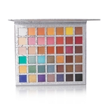 Ficha técnica e caractérísticas do produto Eyeshadow Palette 42 portátil à prova d'água cores brilhantes Glitter realce em pó