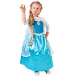 Fantasia Frozen Elsa Infantil Vestido Original Disney Rubies 1030