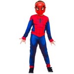 Ficha técnica e caractérísticas do produto Fantasia Homem Aranha Ultimate Longo - Rubies - Fantasia Homem Aranha Ultimate Longo - Rubies