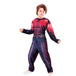 Ficha técnica e caractérísticas do produto Fantasia Homem Formiga / Ant-Man Infantil Longa Original Marvel