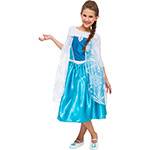 Ficha técnica e caractérísticas do produto Fantasia Infantil Frozen Elsa Luxo - Rubies