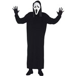 Ficha técnica e caractérísticas do produto Fantasia Panico Adulto Halloween com Máscara