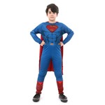 Ficha técnica e caractérísticas do produto Fantasia Super Homem Infantil Standard - Liga da Justiça M