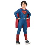 Ficha técnica e caractérísticas do produto Fantasia Super Homem Infantil Standard - Liga da Justiça