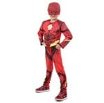 Ficha técnica e caractérísticas do produto Fantasia The Flash Infantil Luxo - Liga da Justiça G