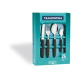 Ficha técnica e caractérísticas do produto Faqueiro Ipanema Inox 24 Peças - Tramontina
