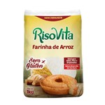 Ficha técnica e caractérísticas do produto Farinha de Arroz Sem Glúten - 1kg - Risovita