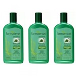 Ficha técnica e caractérísticas do produto Farmaervas Babosa/ Ginseng Shampoo 320ml (Kit C/03)