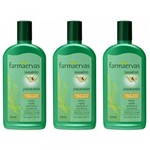 Ficha técnica e caractérísticas do produto Farmaervas Jaborandi Shampoo 320ml (Kit C/03)