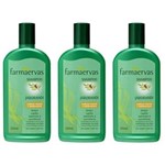 Ficha técnica e caractérísticas do produto Farmaervas Jaborandi Shampoo 320ml - Kit com 03
